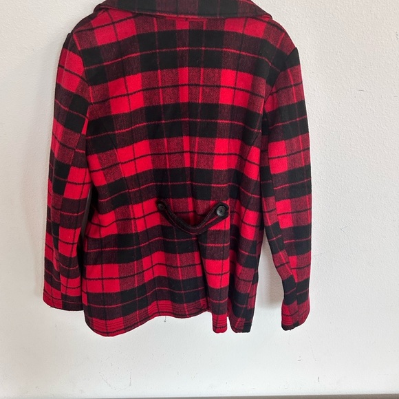 New York & Company Women’s Buffalo Plaid
Double Vested Coat
Size L - Picture 5 of 6